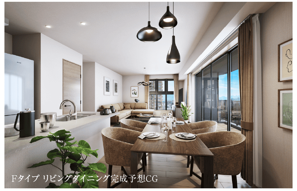 ＜寛ぎの都心生活を支えるプラン＞