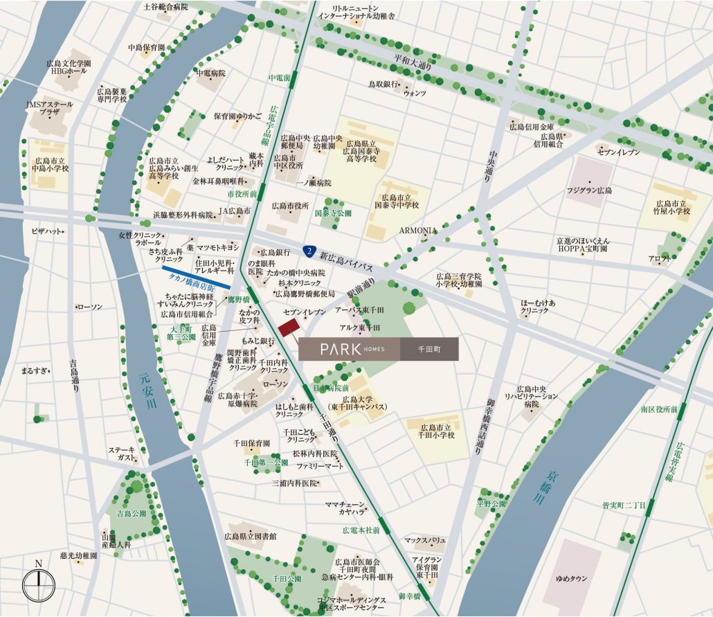＜現地案内図＞　