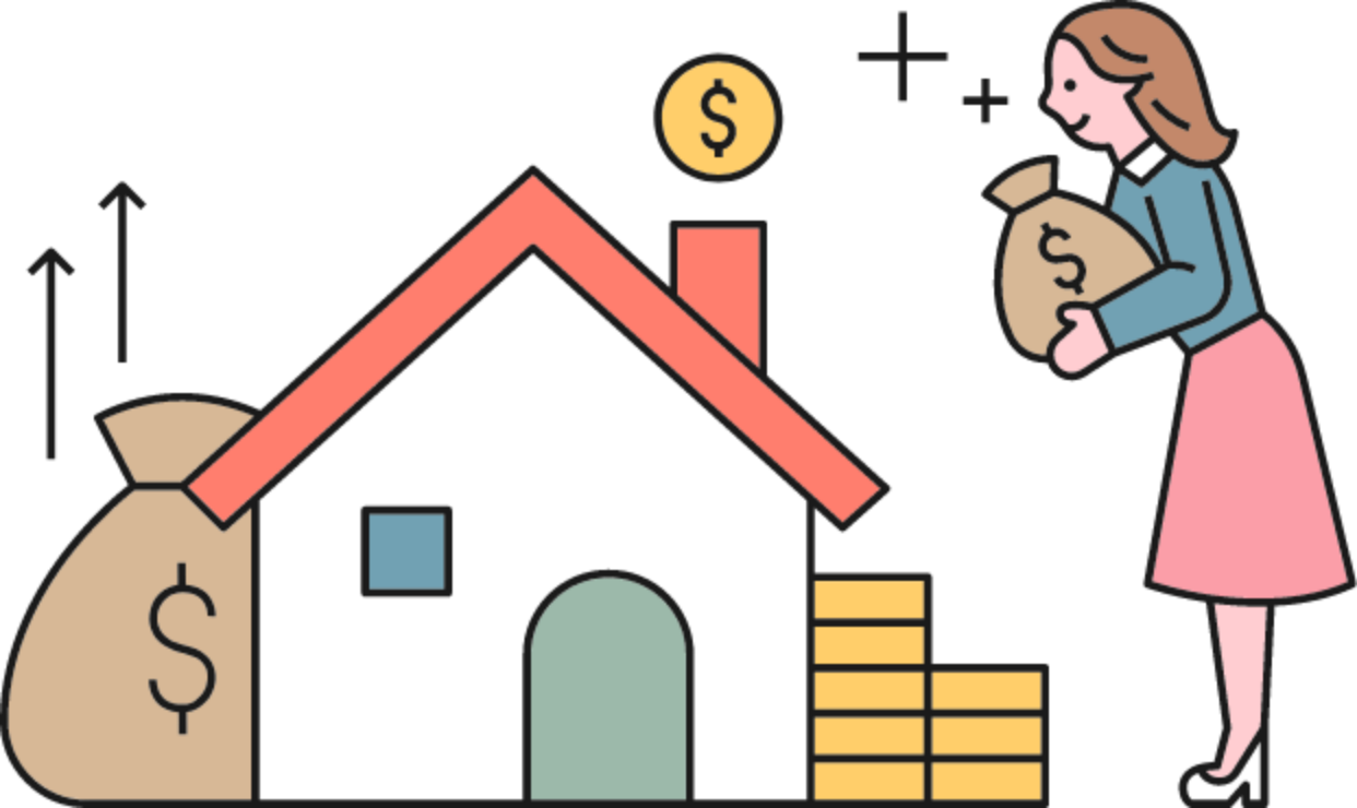 住宅を購入する資金がある